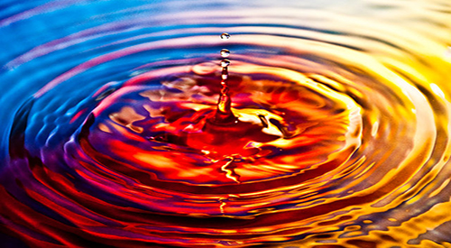 Ripple on water